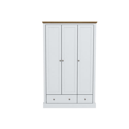 Devonshire Triple Wardrobe - Wood Velvet