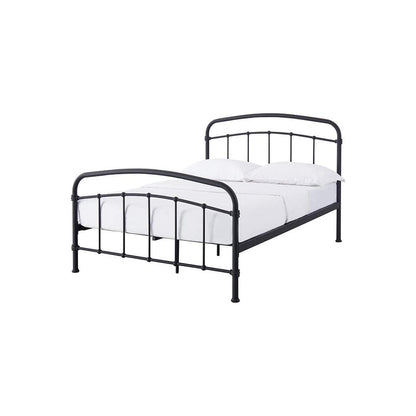 Helston Industrial Chic Bed Frame - Wood Velvet