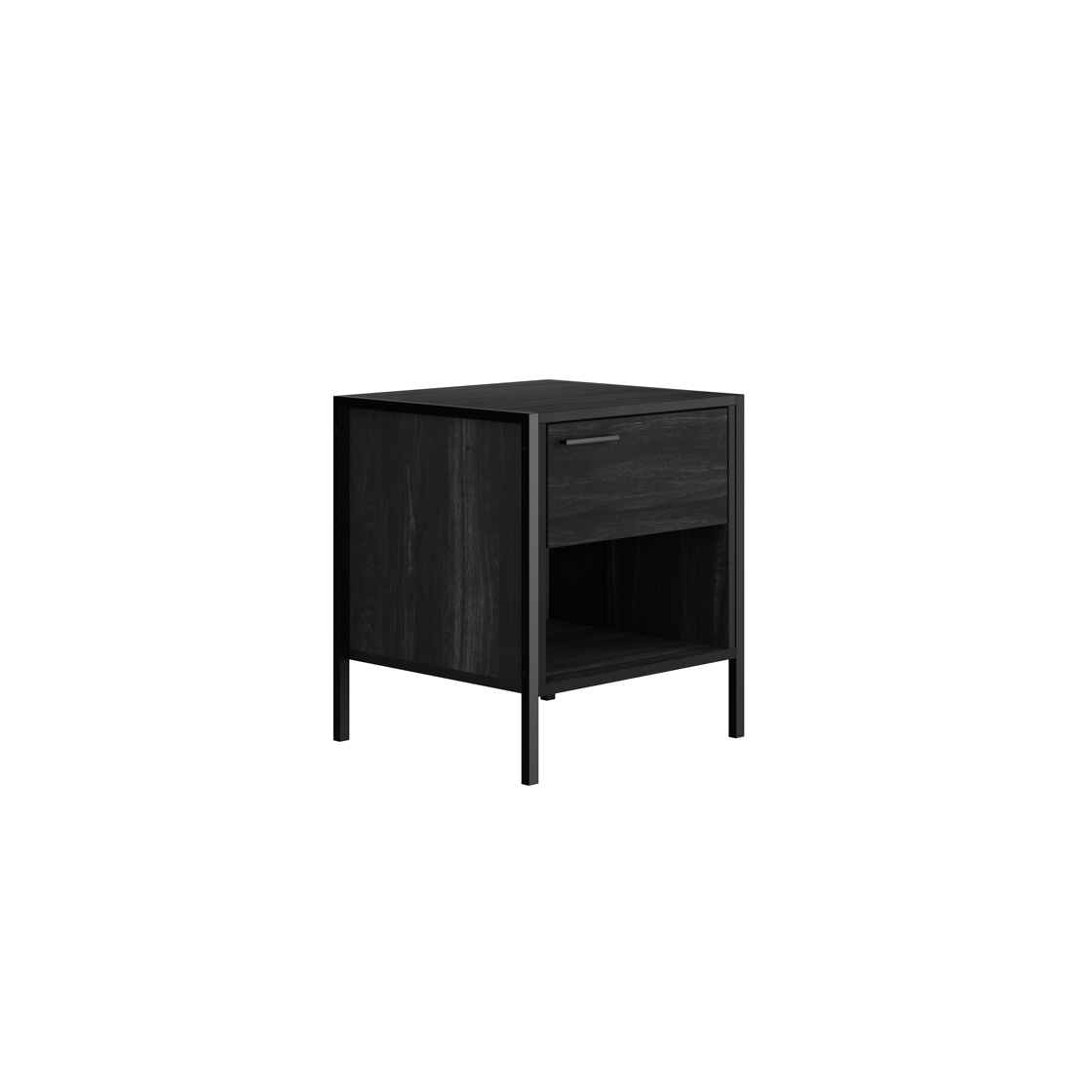 Hoxton Bedside Cabinet - Wood Velvet