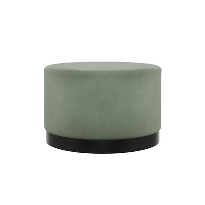 Lara Large Pouffe - Wood Velvet