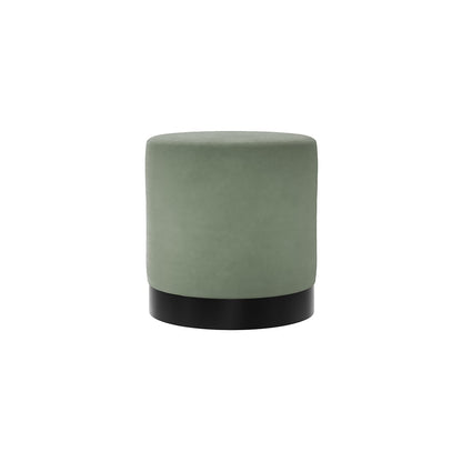 Lara Small Pouffe - Wood Velvet