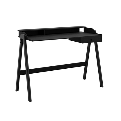 Lark Black Desk - Wood Velvet