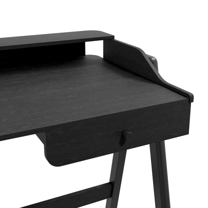 Lark Black Desk - Wood Velvet