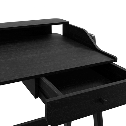 Lark Black Desk - Wood Velvet