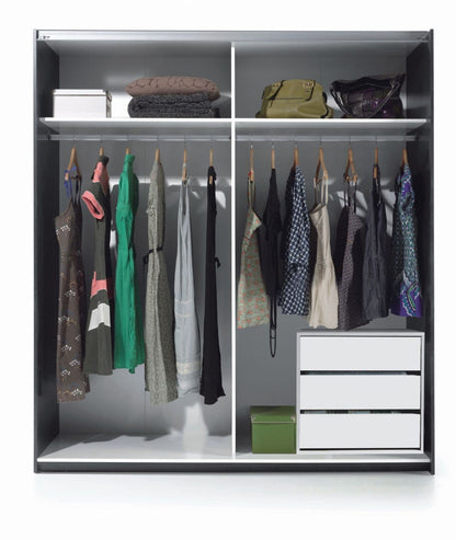 Madrid Wardrobe Internal Drawers - Wood Velvet