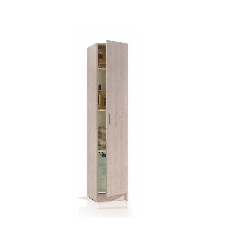 Multi Purpose Oak Narrow Storage Cupboard - Wood Velvet