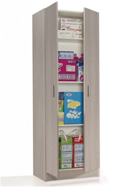 Multi Purpose Oak Wide Storage Cupboard - Wood Velvet