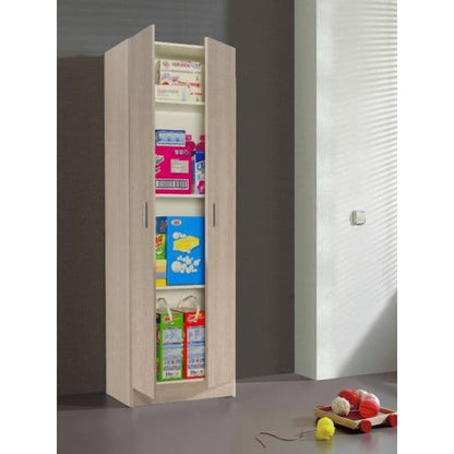 Multi Purpose Oak Wide Storage Cupboard - Wood Velvet