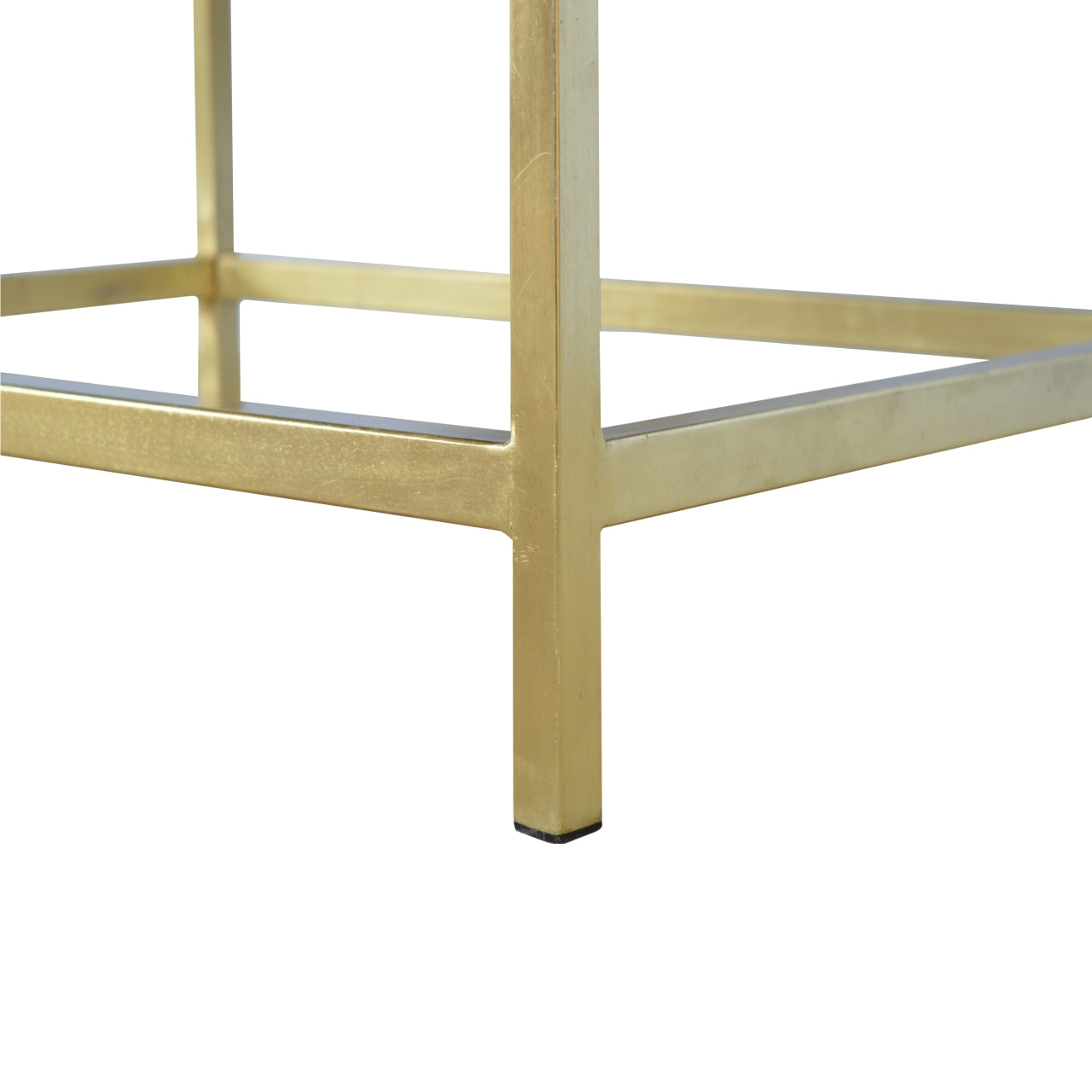 Rectangle Gold Coffee Table - Wood Velvet