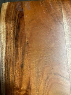 Large Acacia Square Dining Table | Live Edge Collection